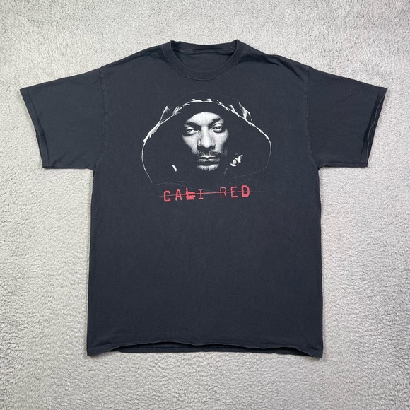 Snoop Dog Cali Red rap T-shirt - Picture 2 of 3